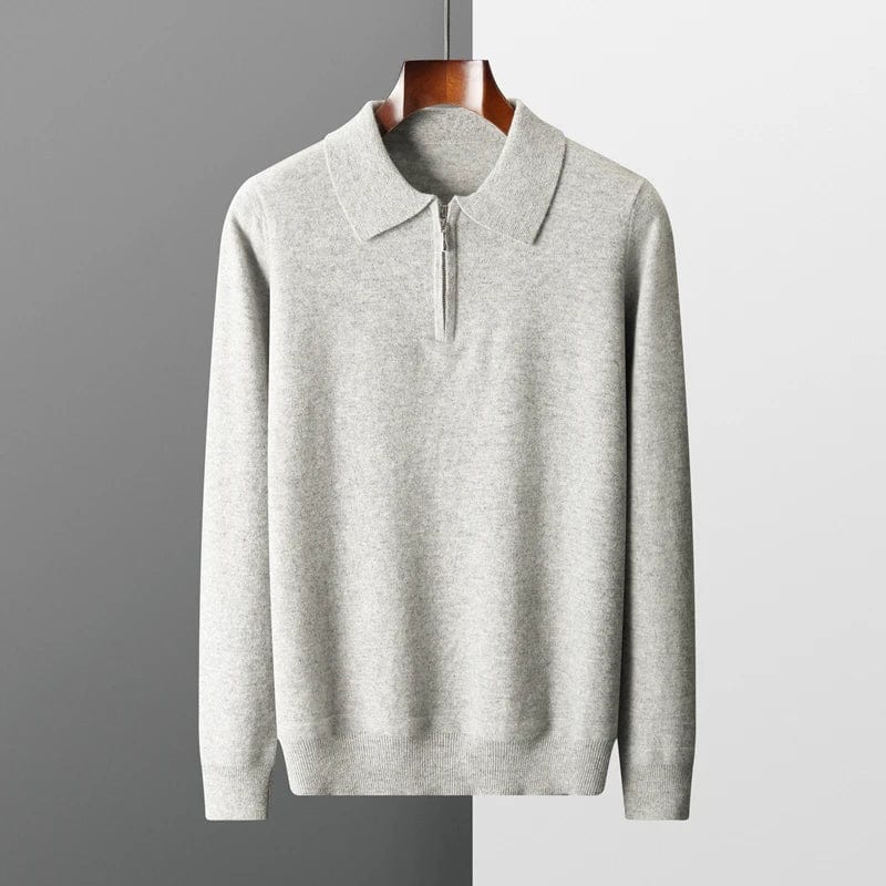 Dario - Luxury Cashmere Half Zip 0