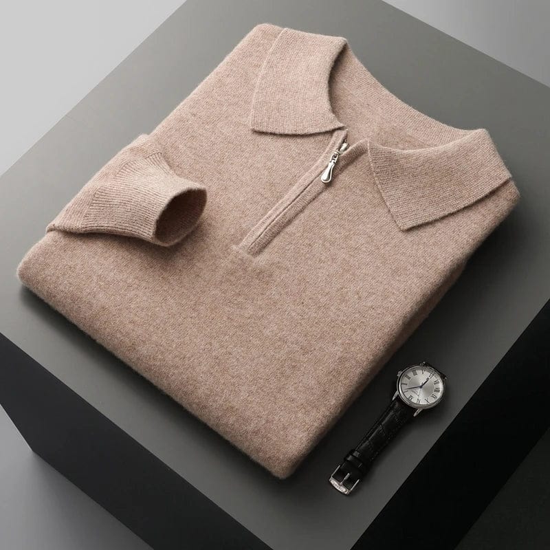Dario - Luxury Cashmere Half Zip 8