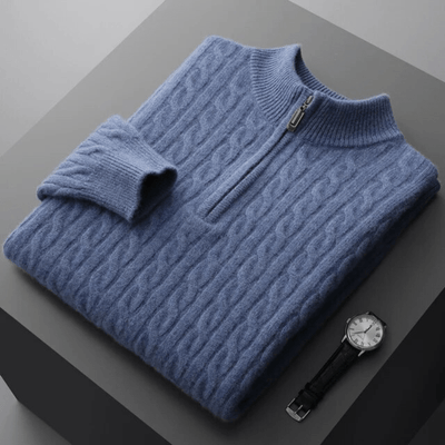 Dario - Luxury Cashmere Quarter-Zip 1