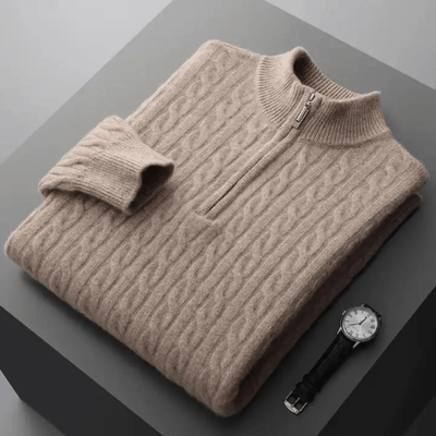 Dario - Luxury Cashmere Quarter-Zip 2