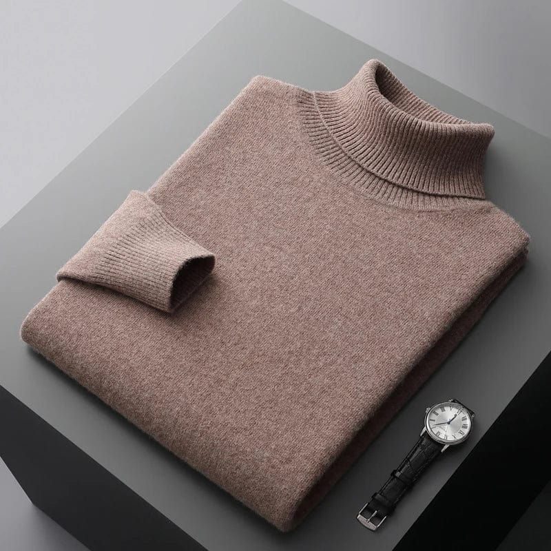 Dario - Refined Cashmere Roll Neck 10