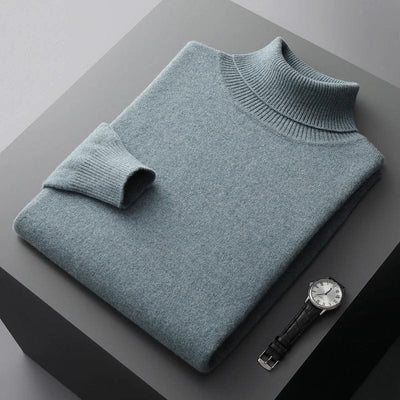 Dario - Refined Cashmere Roll Neck 3