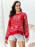 Helen | Acrylic Snowflake Christmas Jumper Women 0