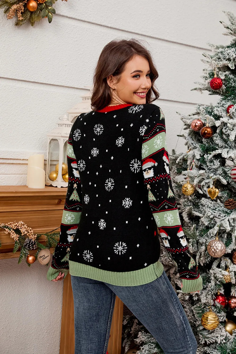 Llama  | Funny Christmas Jumper Women 4