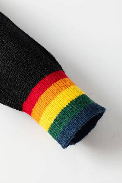 Omelia | Knitted Rainbow Women's Christmas Jumper 8